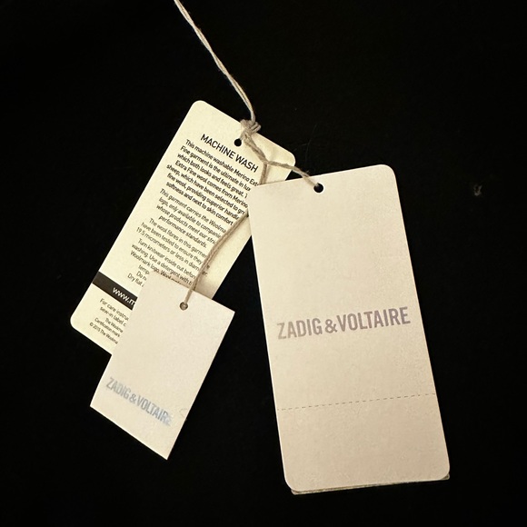 NWT Zadig & Voltaire Wool Stud Embellished Skull Sweater Size Small - Picture 8 of 10